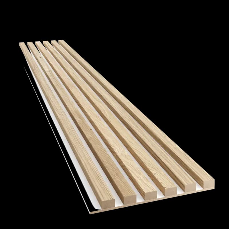 Slim Lamelės Ant MDF Plokštės - Ąžuolo Furnyras