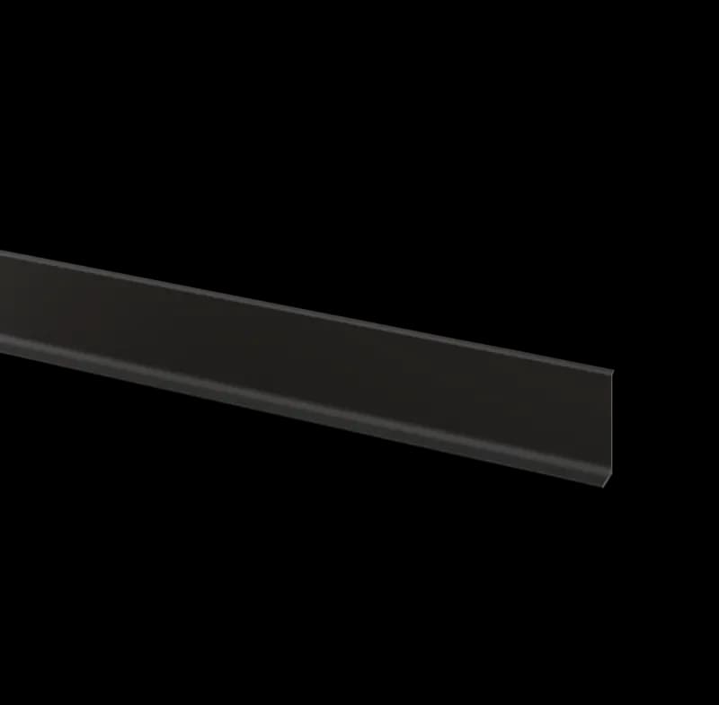 Aliumininės Grindjuostelės - Juodas Matinis - 270 Cm