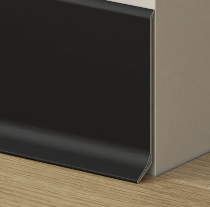 Aliumininės Grindjuostelės - Juodas Matinis - 270 Cm